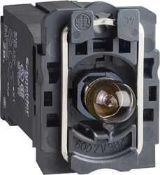 Moduły podświetlające styków Schneider Electric XB5 blokada Blok świetlny 230 → 240V LED, przyłącze śrubowe