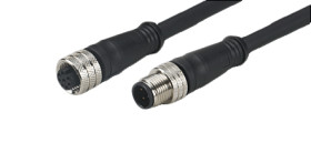 Przewód czujnik-siłownik ze złączem Złącze M12 liczba rdzeni 3 długość 300mm Rodzaj A Żeńskie Złącze B Złącze M12