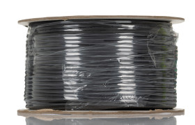 Wielożyłowy kabel przemysłowy liczba żył 3 Nieekranowany RS PRO 0.22 mm² średnica zew 11 mm Czarny 100 m Polichlorek