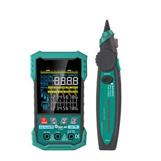 Tester kabli ET622 ET623 do sieci,multimetr,narzędzie do śledzenia przewodów,regulowane NCV,testowanie napięcia POE,ekran 6000 w