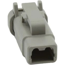 Socket housing, for rectangular miniature plug, PX0012S02GY