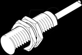 553546 Inductive proximity switch, 5 mm, connection cable, 2.5 m