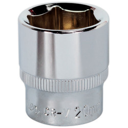 Sealey SP3820 Walldrive&#xAE; Socket 20mm 3/8&quot;sq Drive Fully Polished