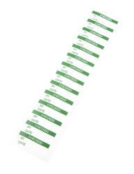 Etykieta samoprzylepna z nadrukiem tekst Checked 140 szt. RS PRO Klej