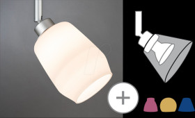 95358 URail shade Vento DecoSystems, 80 mm, satin