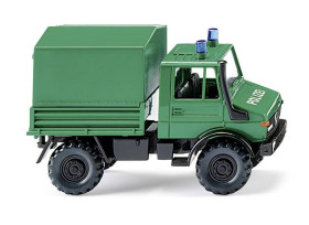 Wiking 037404 H0 Model ciężarówki Mercedes Benz Policja Unimoga U 1700
