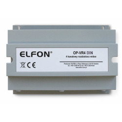 Rozdzielacz wideo OP-VR4-M ELFON System OPTIMA, szyna DIN
