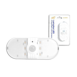 Lampka LED 3W ścienna z czujn.02 ruchu/zmierzchu 3000K uch.magn. Lampa