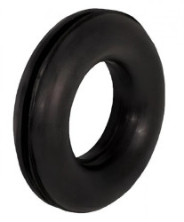 Przelotka Gumowa Przepust Kablowy Okrągły Gumowy GH16 16 mm 1 szt. Czarna