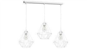 Lampa Wisząca Basket White 3Xe27 Mlp7213 Milagro