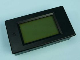 PANEL.A/V/W/kWh LCD BLUE WIELOFU