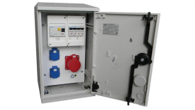 Rozdzielnica Budowlana Na Słup (2X2p+Z, 1X16a/5P) Rb26x40k40-00012W-S0