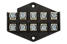 Płytka odgałęźna ZPT/2,5mm2/5-torów czarna ZPT 5-2.5 83002007