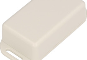 ABS miniature enclosure, (L x W x H) 60 x 35 x 20 mm, light gray (RAL 7035), IP54, 1551HFLGY