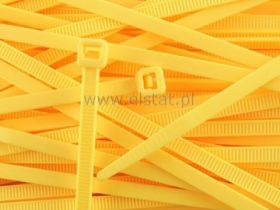 Opaska zaciskowa 2,5x100mm ( żółta ) opak.100szt