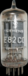E82CC RSD Electron tube, double triode, Noval, 9-pin, 6.3 / 12.6 V