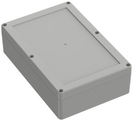 TRU COMPONENTS TC-10861008 Obudowa uniwersalna 209.70 x 139.80 x 60 poliwęglan szary błyszczący 1 szt.