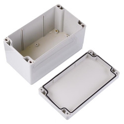 1554KGY Hammond Grey ABS Watertight Enclosure 160 x 90 x 90.5mm