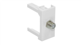 Gniazdo F (F/F) 22,5X45mm Fu/Fa-2420-Rf