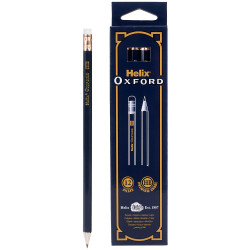 Helix P35010 Oxford Hb Pencils - Pack of 12