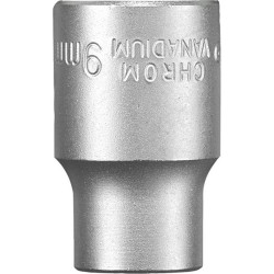 kwb 372209 Bits 9mm 3/8" CV-steel matt chrome-plated wave section