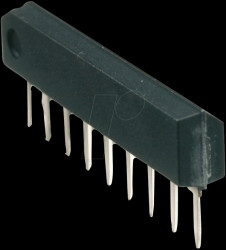 LA6458S Operational amplifier SIL-9