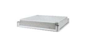 Pokrywa, 270mm x 270mm, materiał: Poliwęglan, Schneider Electric