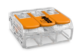 221-413 listwa zaciskowa, szybkozłączka 3 polowa, WAGO