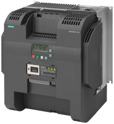 Przekształtnik częstotliwości 22 kW 3-fazowy 380 → 480 V AC 60 A 0 → 550Hz SINAMICS V20 Modbus RTU, USS