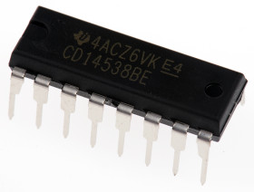 Multiwibrator monostabilny, 4000, l. elementów: 2, Otwór przezierny