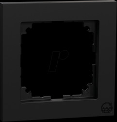 MEG4010-3603 M-PURE Rahmen 1-fach Ocean Plastic schwarz