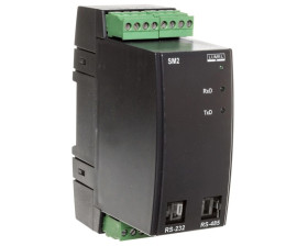 Moduł 4-kanałowy wejść analogowych 4 wej. PT100 lub do 400 ohm zasilanie 20-50V AC/DC bez atestu KJ SM2 0320