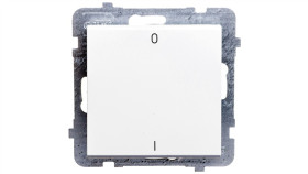 Sonata Łącznik Podwójny Biały Łp-11R/M/00