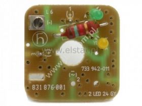 Wkładka sygnalizacyjna 24V= do presostatów; LED