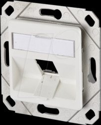 1309141102-E Module junction box UPk 1 port, pure white