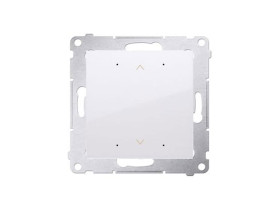 SIMON 54 Lokalny sterownik roletowy z automatyczną kalibracją i programowalną pozycją ulubioną biały DEZ1L.01/11 KONTAKT SIMON