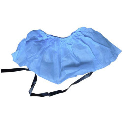 Quadrios 1903EC050 ESD shoe covers 10 pcs Blue Ankle Straps Grounding