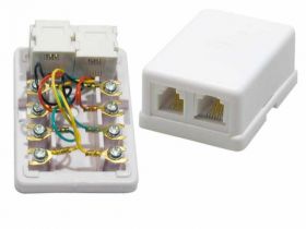 GNIAZDO TEL.NATYNK 2*6P