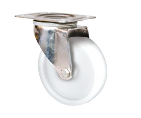 Koło samonastawne średnica kabla 200mm Płyta Guitel Hervieu 300kg wysokość całkowita 240mm