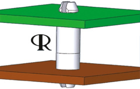 Słupek PCB DLMSPM-3-01, Ø 3.18mm, H 4.8mm, 4.6mm , materiał: Nylonowe, Essentra
