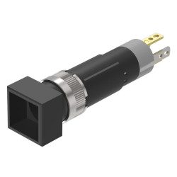 Element wykonawczy przycisku, Siłownik, do uzytku z: Urządzenia przełączające, Czarny, Utrzymane
