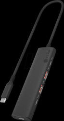 IB-HUB1437-CPD USB 3.1 hub, 2x USB-A, 2x USB-C + PD