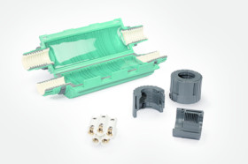 Gel cable fitting, straight, 5-10 mm², cable Ø 14 to 21 mm, IP68, 435-01661