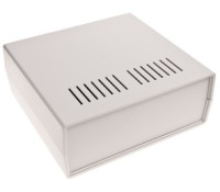 Z-17WJ Obudowa z tworzywa Z17WJ wymiary: 217x235x92mm - wentylacja - jasna - polistyren