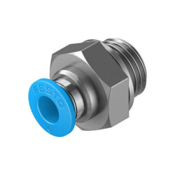 FESTO 186097 Straight piece 6mm Pipe G1/4&quot; thread 1pc