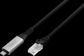 AK-300601-030-S Network adapter, cable, USB type C, Gigabit Ethernet, 3 m