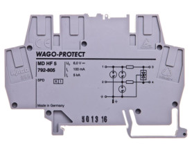 Ochronnik przeciwprzepięciowy w złączce do sieci PROFIBUS MDHF5 792-805