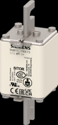 NH fuse NH1, 250 A, aR, 600 V (DC), 100 kA breaking capacity, 3NB1128-1KK15