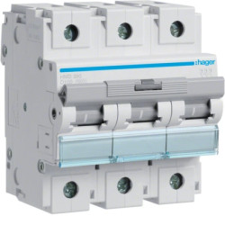 Wyłącznik nadprądowy 3P D 100A 15kA MCB HMD390