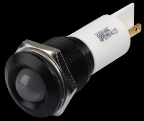 Q16P1GXXW220E Indicator LED, 220 V AC, 16 mm, FASTON, white/SG